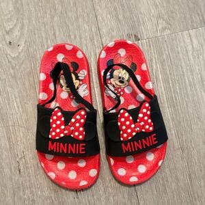Disney Minnie Red Polka Dot Kids Sandals